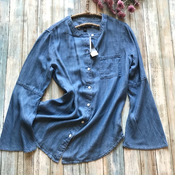 Banana Republic Boyfriend Fit Dimension Shirt XS - Picture 3 of 7